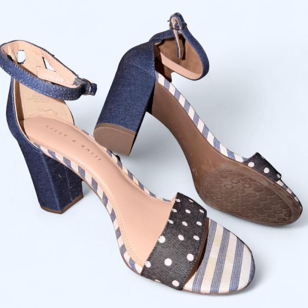 Kelly-katie Women's Blue and Navy Sandals